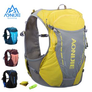 Outdoor Tassen AONIJIE C9103 Ultra Vest 10L Hydration Backpack Pack Bag Gratis Waterzak Flask Trail Running Marathon Race Wandelen SM ML LXL 230727