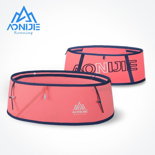 Sacs de plein air AONIJIE W8101 Hydratation Courir Ceinture Taille Pack Voyage Argent Sac Trail Marathon Gym Workout Fitness Mobile Phone Holder 230727