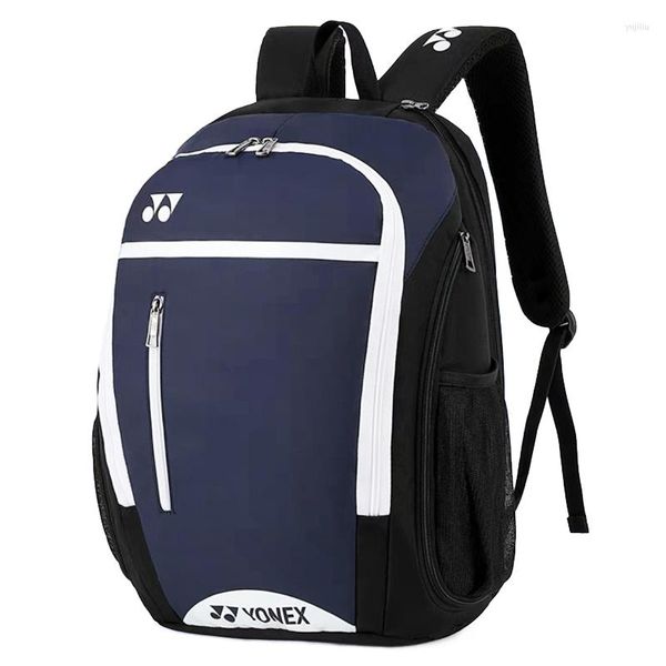 Bolsas al aire libre mochila para 2 raquetas de bádminton con compartimento para zapatos bolsa deportiva impermeable mujeres hombres partido entrenamiento uso diario