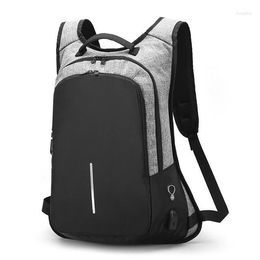 Sacs de plein air Sac à dos Hommes Sac Sports Tennis Ordinateur USB Mot de passe Verrouillage Anti-vol Femme Voyage Ordinateur portable