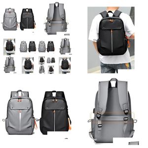 Sacs de plein air Sac à dos Hommes Personnalité Loisirs Grande capacité Mtifonctionnel Cartable Tendance Tendance Sac de voyage Drop Livraison Sports ou Otkmq