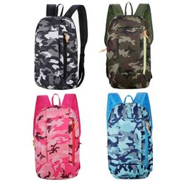 Sacs de plein air Camouflage Sling Sac À Dos 600D Oxford Hommes Femmes Voyage Camping Trekking Chasse Pack Vélo Sac À Dos