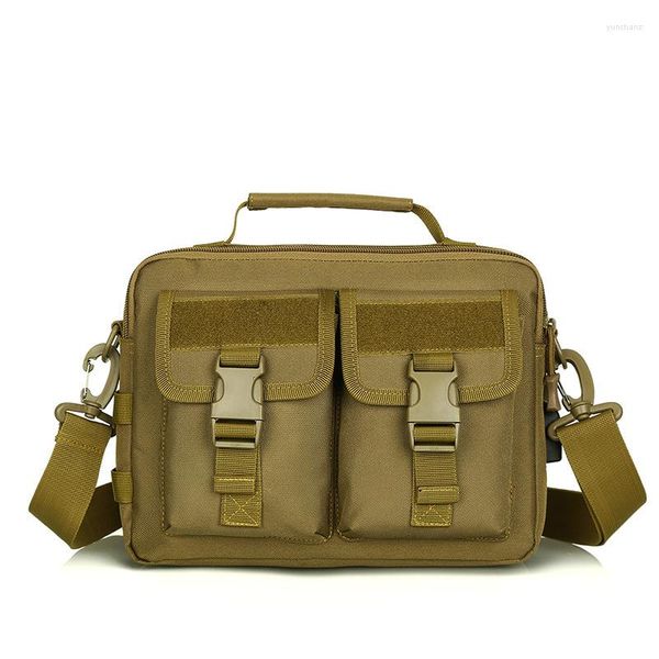 Bolsas al aire libre Camping senderismo hombres mujeres ejército BagTactical hombro camuflaje militar viaje bolso USB senderismo bolsa XA888WD