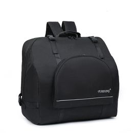 Bolsas para exteriores Durable Accordion Gig Bag Piano Squeeze Box Accesorios para instrumentos de teclado Mochila negra Regalo para 60 80 96 120 Bass Player 230508