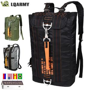 Sacs de plein air Sac à dos polyvalent durable Sac de parachute léger Carryall pour les voyages de chasse Randonnée École Carry Adventures 230617