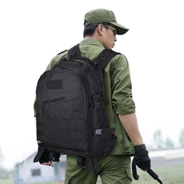 Bolsas al aire libre Bolsa de picnic duradera mochila mochila militar supervivencia de campo de sorteo al aire libre 40l oxford tela
