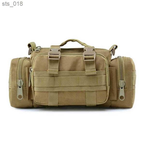 Outdoortassen DUTRIEUX 3P Militaire Tactische Heuptas Molle Buitensporten Borsttas Camouflage Crossbody Rugzak Multifunctionele HandbagH24119