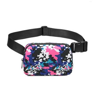 Sacs de plein air Partout Ceinture Sac 2L Femmes Loisirs Sports Yoga Taille Poitrine Promotion Léger Imperméable Matériel