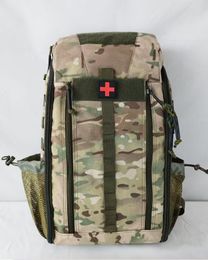 Outdoor Zakken Uitstekende Elite Spanker Jachtrugzak Molle Medische Tactische Uitrusting Militaire Camo Tas Waterdicht Drop Delivery Sp Dhiwm