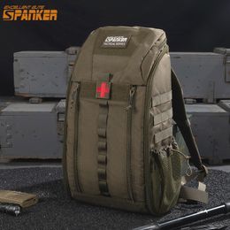 Outdoor Tassen UITSTEKENDE ELITE SPANKER Veelzijdige Assault Pack Tactische Rugzak Rugzak Camping Survival Emergency 230630