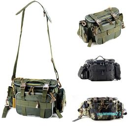 Buitenzakken Vis tackle Bag Visgail opbergtas Organisator Taille Bag Messenger 22 Handtas Outdoor schouder 44