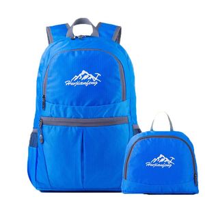 Sacs de plein air sac à dos pliant en nylon sacs à dos étanches femmes randonnée camping escalade pliable route équitation hommes