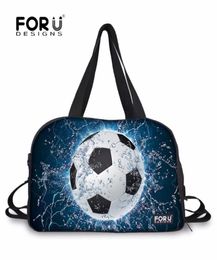 Buitenzakken voorzigelen Gym Bag Heren Sport voor Fitness 3D voetbal Printing Outnoot Training Athletic Yoga Mat Schouder BOLSA3126323