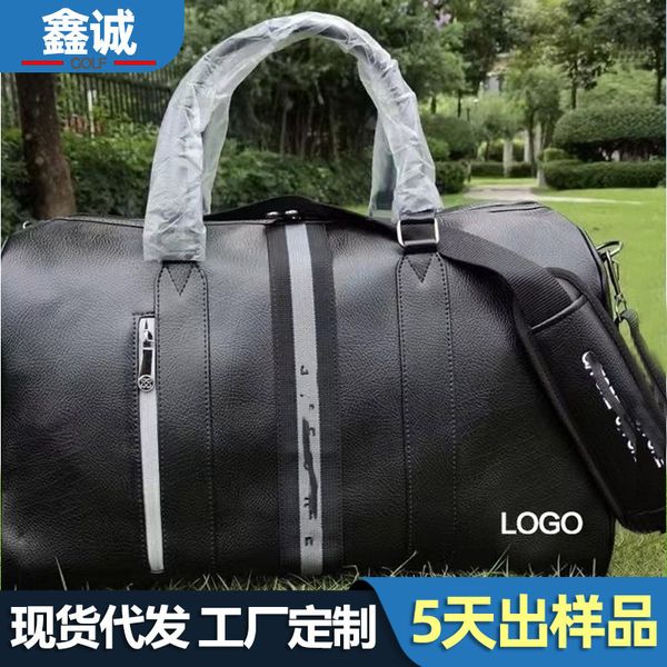 Bolso recto para ropa de golf, bolso de hombro, bolso de viaje, bolso deportivo, bolso de mano de PU, ligero, impermeable, bolso de viaje para hombres y mujeres 231122