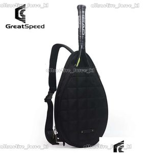 Buitenzakken Greatspeed Tennis Bag Jeugd badminton single shoder mannelijke vrouwelijke racket kinderen racquet pakket vrouwen geweldige drop leveren dho0u 876