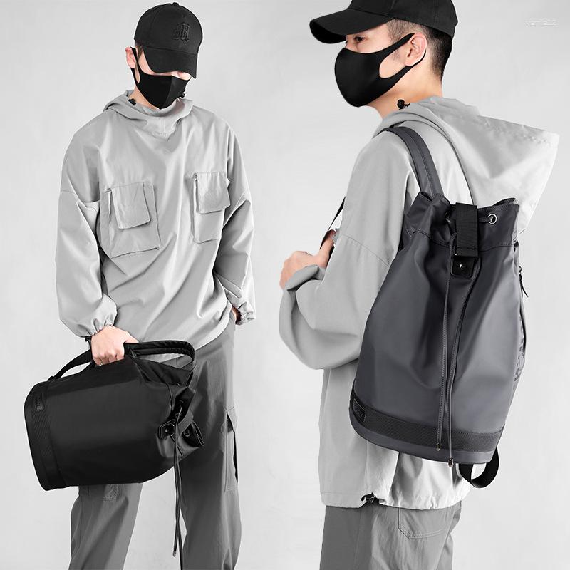 Outdoor Bags Gym Backpacks Man Women's Large Capacity Luggage Handbags School Rucksack Male Drawstring Bolsas Travel For Sports