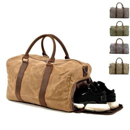 Sacs de plein air Sac de sport Sacs de sport imperméables Fitness Formation Grande capacité Sac à dos Cam Randonnée Sac à main avec chaussures Pocket Yoga Bag1 Dro Dhjzk