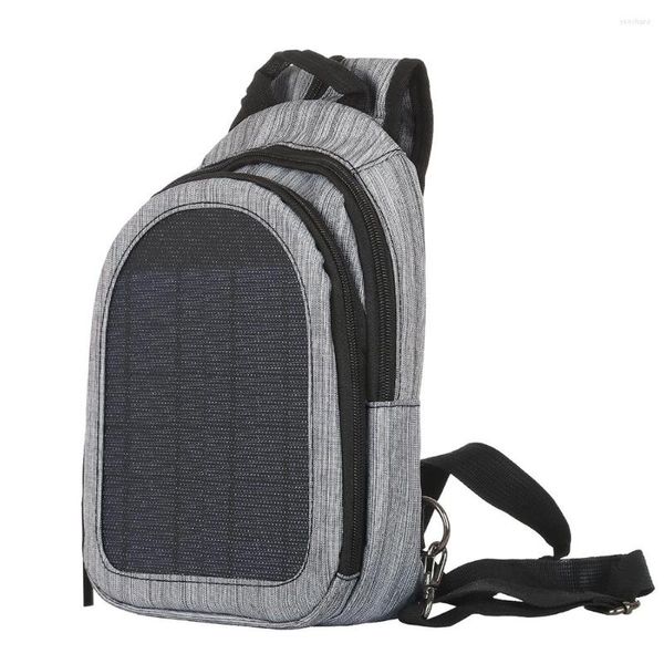 Bolsas al aire libre HAWEEL Mochila de energía solar Camping Senderismo Panel Carga Viaje Ciclismo Bolsa de escuela