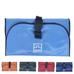 Outdoor tassen Hoge kwaliteit tonvormige reis make-up tas Nylon Wassen Make-up Organizer Opslagcapaciteit Picknick Camping