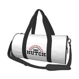 Bolsas al aire libre Hutch Vintage BMX Logo Gym Bag Racing Entrenamientos Deportes Hombres personalizados con zapatos Novedad Fitness Bolsos