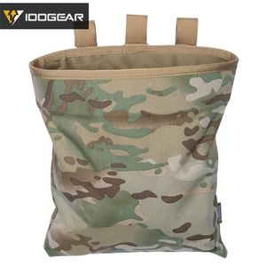 Outdoor Bags IDOGEAR MOLLE Magazine Dump Pouch Tactical Mag Drop Recycling Storage 3550 221116