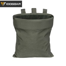 Buitenzakken Idogear Tactical Magazine Dump Bag Molle Mag Drop Bag Recycling Bag Opslag Tas 3550 230520