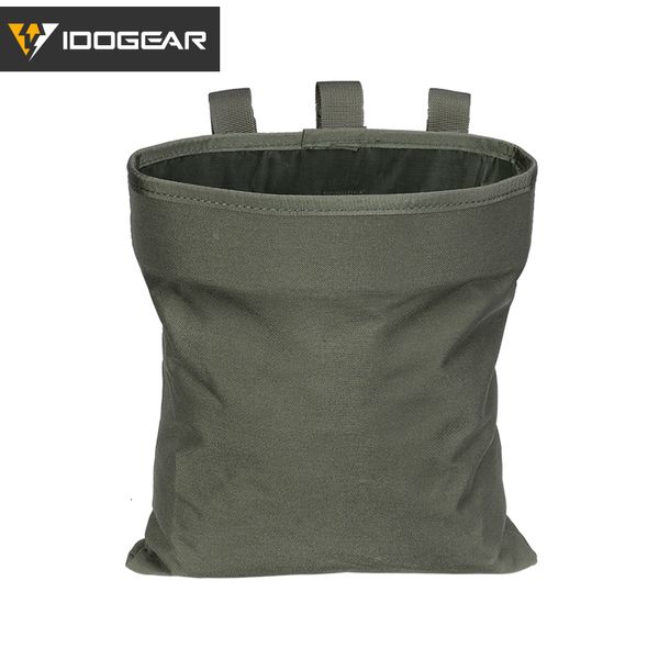 Sacs de plein air IDOGEAR Tactical Magazine Dump Bag Molle Mag Drop Bag Sac de recyclage Sac à outils de stockage 3550 230520
