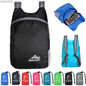 Sacs extérieurs Jjyy Backpack de sports extérieur imperméable et ultra léger pour le camping Running Fitness Shoppingl231222