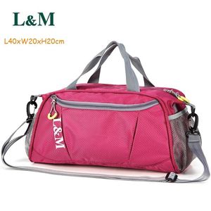 Outdoor Tassen LM Professioneel Licht en Duurzaam Sport Gym Duffle Tas Vrouwen Mannen voor Fitness Training Schouder Handtassen Yoga Bagage