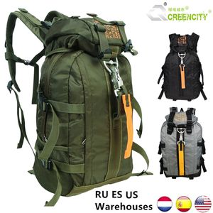 Buitenzakken Lichtgewicht rugzakjes reizen Backpacks Nylon Tactical Backpack Men Women Waiting Camping Trekking Climbing Ridding 230325