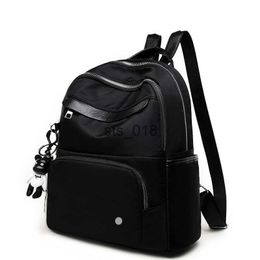 Buitenzakken LL Backpack voor studenten Campus Nylon Outdoor Bags Tiener Laptop Waterdichte Shoolbag Leisure Travel 3 Color T230228