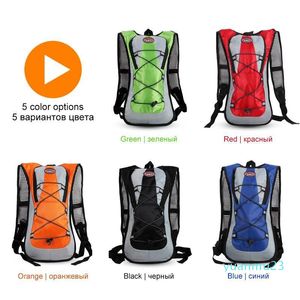 Bolsas al aire libre Maratón Hidratación Chaleco de nylon Mochila para correr Trail Bag 2L Wa