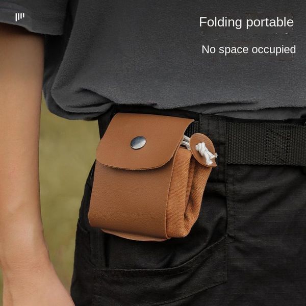 Outdoor -Taschen Männer Molle Beutelgürtel Taille Packtasche kleiner Taschenlager laufen Fahrt Camping -Falten -Werkzeug