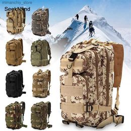 Outdoor Bags Sac à dos pour hommes 25L sacs militaires de sport poche tactique militaire en plein air multifonctionnel étanche randonnée Camping sac à dos Q231028