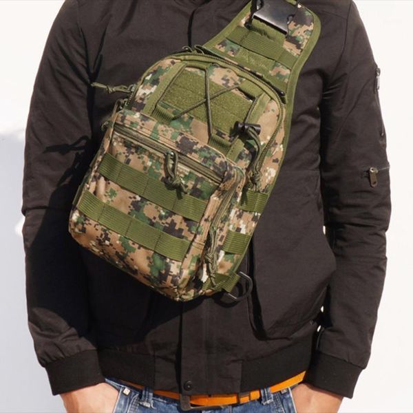 Sacs de plein air hommes sac tactique sac à dos épaule Camping randonnée Camouflage équipement de chasse1