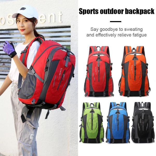 Bolsas al aire libre Hombres Mochila de viaje Nylon Impermeable Juventud Deporte Casual Camping Mochilas Laptop Mujeres Senderismo Bolsa