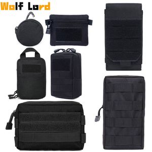 Sacs de plein air sac tactique militaire taille EDC Pack Molle porte-outils accessoires de chasse ceinture pochette gilet poche portefeuille 230630