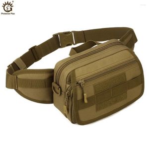 Sacs de plein air militaire tactique Molle chasse taille nylon imperméable à l'épaule sac de messager camouflage équipement de voyage ceinture