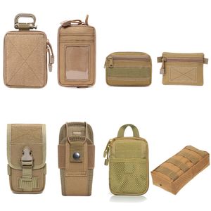 Sacs de plein air Molle tactique EDC pochette gamme sac organisateur militaire portefeuille petit chasse accessoires équipement 230609