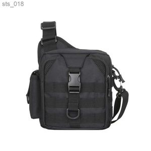 Sacs d'extérieur Sac à bandoulière tactique multifonctionnel pour hommes sac à bandoulière pour hommes sac de messager de Sport en plein air pour sac de Camouflage à bandoulière militaire 6061H24119