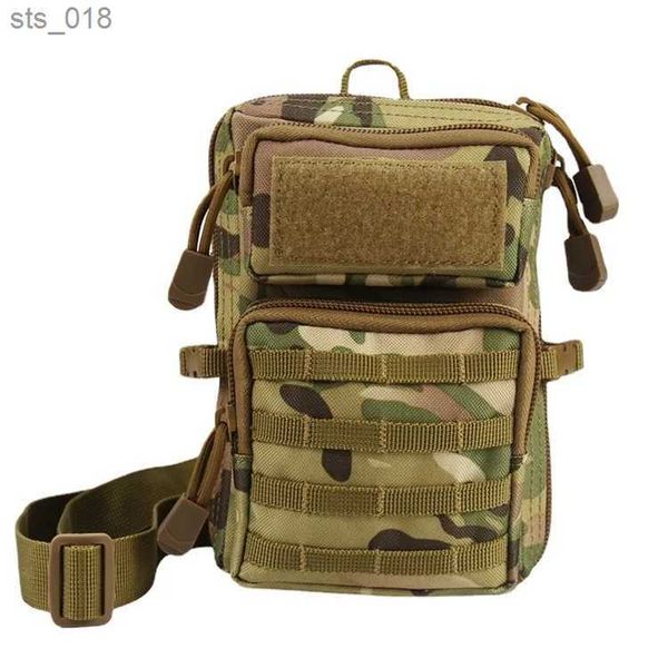 Bolsas al aire libre Bolsa táctica multifunción Funda militar Molle Cadera Cintura EDC Bolsas Monedero Monedero Caja del teléfono Camping Senderismo Bolsas Caza PackH24119