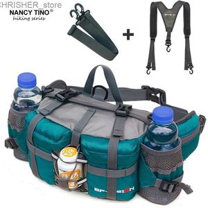 Buitenzakken Outdoor wandeltas Water Cycl Backpack Sport Mountain Bottle waterdichte nylon camping Mochila wandelaccessoires Huntingl231222