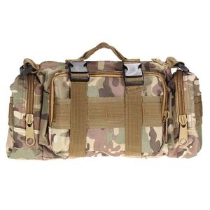 Outdoortassen Outdoor tactische tas Militaire Molle-rugzak Waterdicht Oxford Cam Wandelen Klimmen Heuptassen Reizen Shoder Pack Drop Del Dhlod