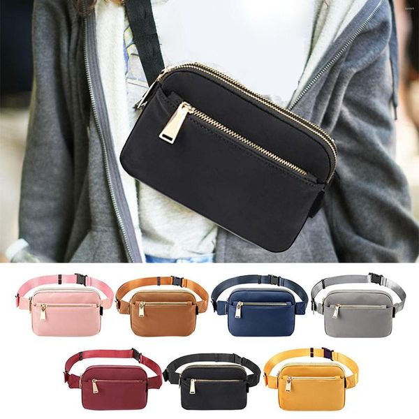 Bolsas al aire libre Paquetes para mujeres Hombres Crossbody Fanny Pack Cinturón Bolsa para mujer Pequeña cintura con soporte para botella de agua Senderismo