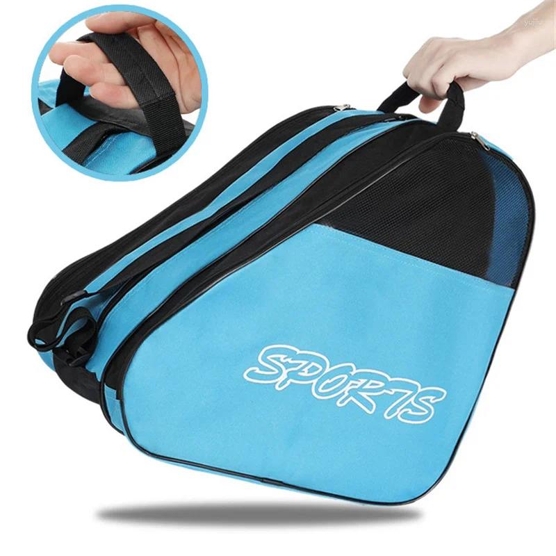 Outdoor Bags Portable Roller Skates Bag Ice Skating Large Capacity Breathable Kids Inline Storage Shoes