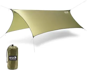 Outdoortassen ProFly XL SIL Regenzeil - Groot, ultralicht waterdicht voor kamperen, wandelen, backpacken, reizen, een festival of op het strand