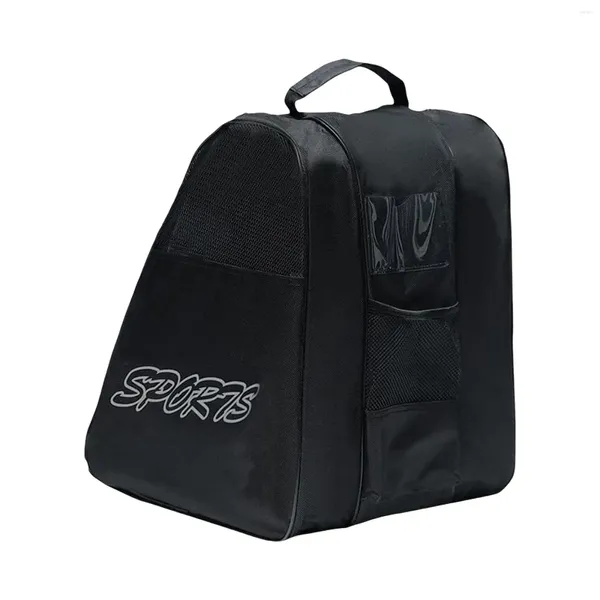 Sacs d'extérieur pour patins à roulettes, sangle d'épaule réglable, accessoires, sac de rangement pour chaussures de patinage, pour Hockey sur glace, Quad, patins en ligne