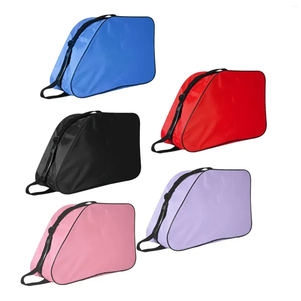 Sacs de plein air Sac de patin à roulettes grande capacité avec bandoulière réglable Oxford tissu glace