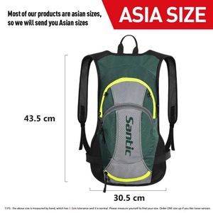 Sacs extérieurs Santic Cycling Backpack Outdoor Rangement STOCKAGE SAL SAGNE DE VILLE BALLE DE VILLE SALLE SALPACHE ÉQUIPEMENT SPORTS L231224