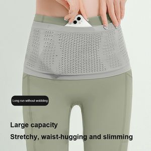 Outdoor Bags Seamless Invisible Running Waist Belt Bag Unisex Sports Fanny Pack Mobile Phone Gym Fitness Jogging Run Cycling 230621
